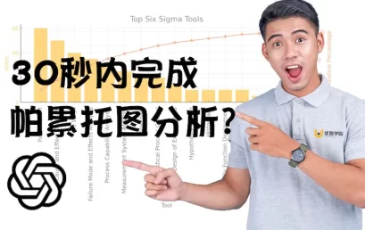 用ChatGPT快速完成数据分析图表【柏累托图法】