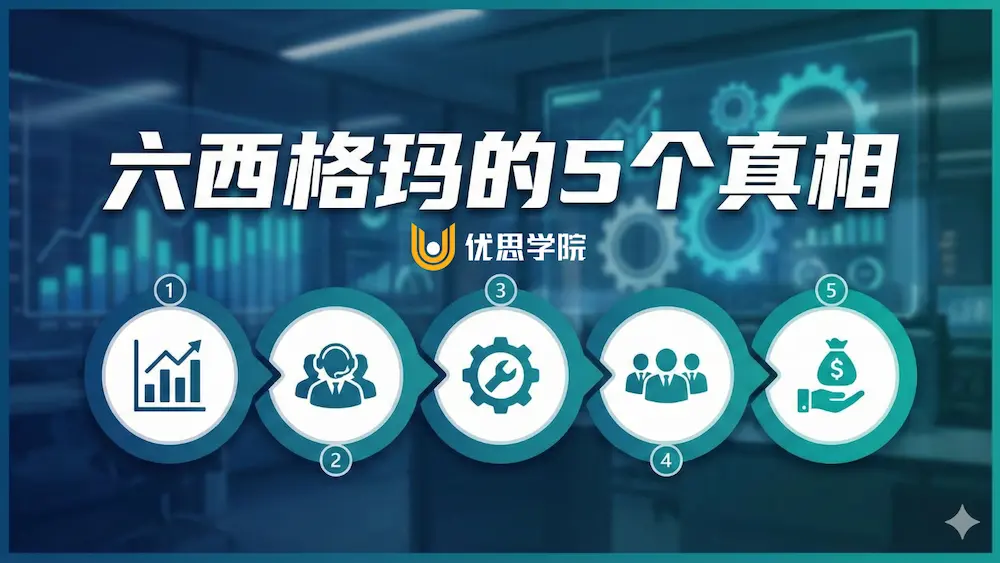 六西格玛其实没你想的那么简单:5 个现实真相值得深思 六西格玛其实没你想的那么简单:5 个现实真相值得深思